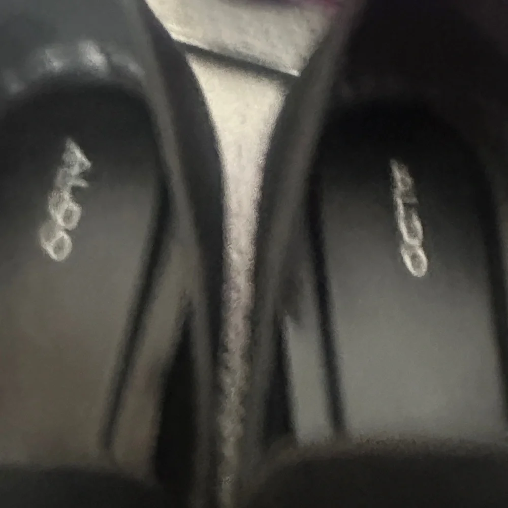 Aldo Men's Black Connery Loafers, Size 12